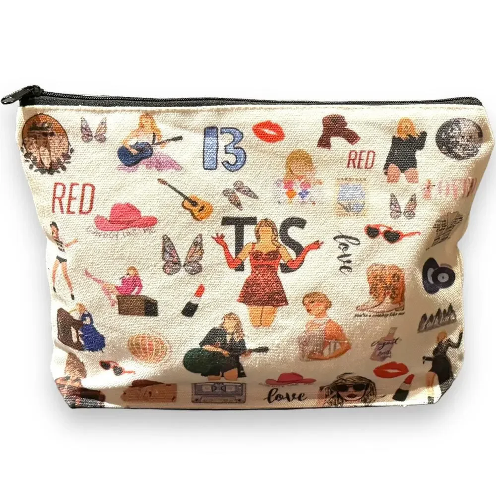 Taylor Swift TS Makeup Bag Zip Pouch 10